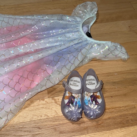 Mini Melissa shoes for baby girl size 6 - Picture 1 of 4